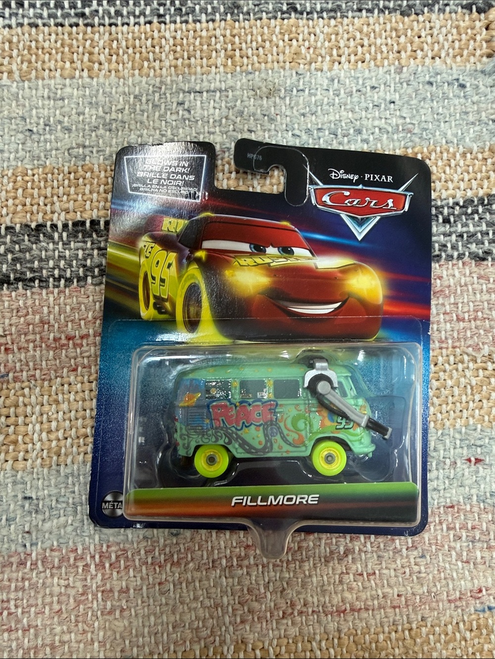 NWT Disney Cars Fillmore Toy glow in the dark